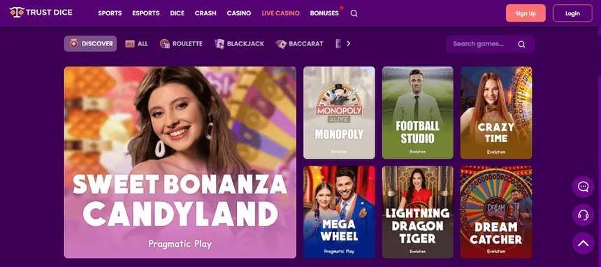 Trust Dice Casino